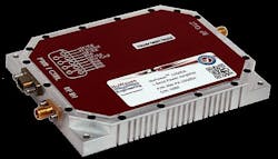 Power amplifier for ground and airborne communications and EW uses introduced by NuWaves Power amplifier for ground and airborne communications and EW uses introduced by NuWaves
