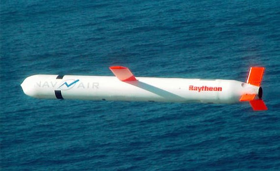 Navy asks Raytheon to build 100 more advanced Tomahawk cruise missiles in $139.2 million order