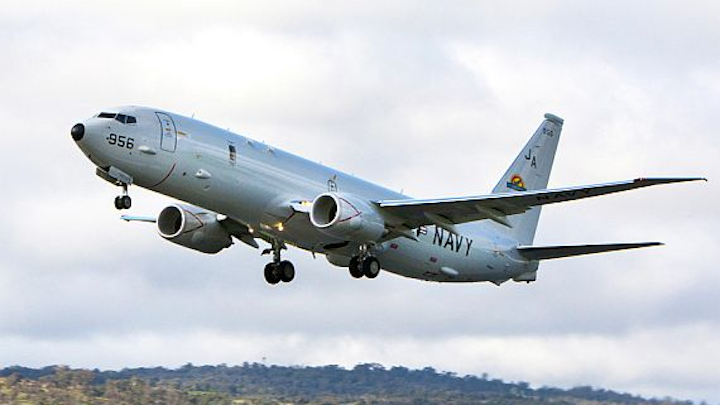 Navy makes plans to order 29 new P-8A Poseidon maritime patrol jets for U.S. and Australia