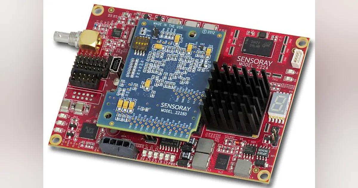 Sensoray Encoder Audio/video encoder embedded computing board for video processing ...