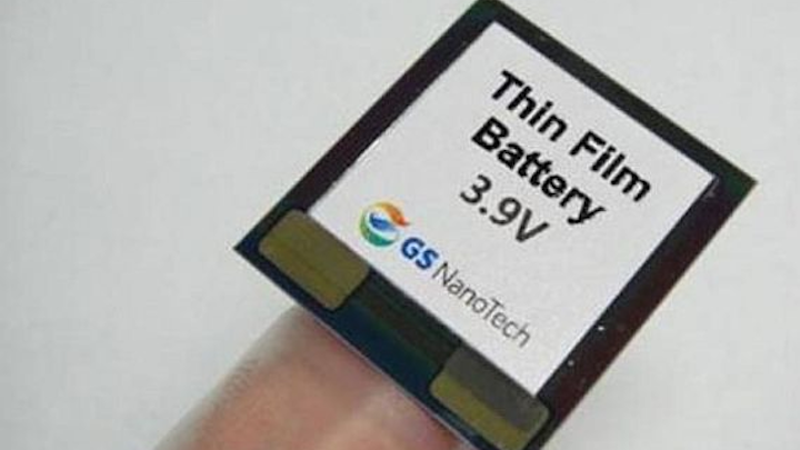 Market for flat thin-film and printed batteries to grow to $1.1 billion by 2022