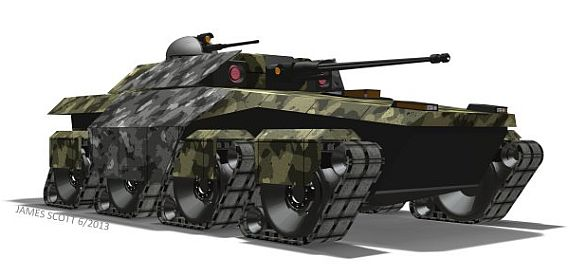darpa tank designs