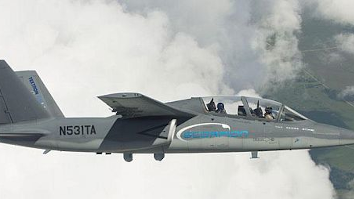 Thales I-Master radar integrated on proposed Scorpion light-attack jet to enhance sensor package