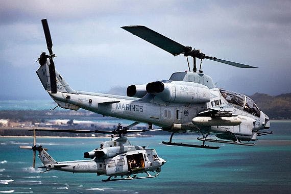Navy shopping for 1553-to-Ethernet interface boxes for Marine Corps UH-1Y and AH-1Z helicopters