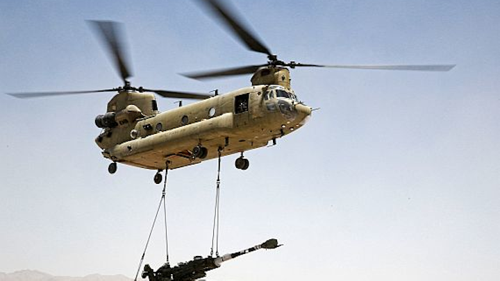 Army orders as many as 32 Boeing CH-47 Chinook heavy-lift helicopters in $713.9 million deal