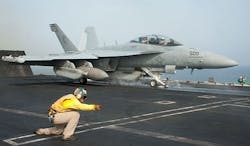 Electronic warfare transmitters from Cobham chosen for radar jammers aboard Navy EA-18G jets Electronic warfare transmitters from Cobham chosen for radar jammers aboard Navy EA-18G jets