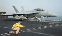 Electronic warfare transmitters from Cobham chosen for radar jammers aboard Navy EA-18G jets