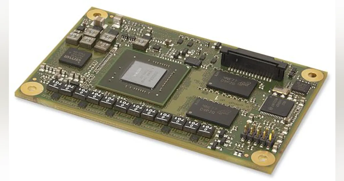 Mini COM Express module for military applications in image, video, and ...