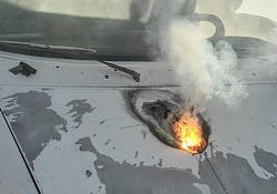 High-energy laser with 30 kilowatts of power shown to kill light truck in seconds from a mile away High-energy laser with 30 kilowatts of power shown to kill light truck in seconds from a mile away