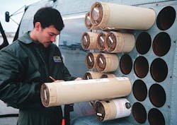 Navy orders pinging active sonar ASW sonobuoys to locate and track stealthy enemy submarines Navy orders pinging active sonar ASW sonobuoys to locate and track stealthy enemy submarines