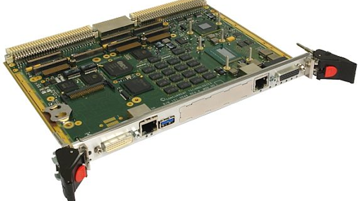 Navy aircraft researchers order Core i7-based VME embedded computing boards from Concurrent Technologies