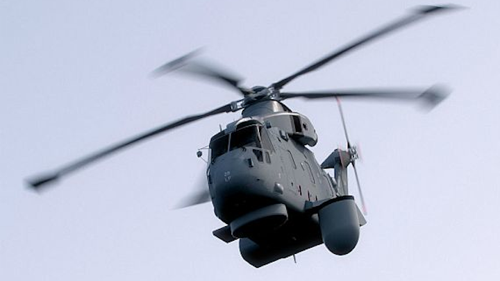 Thales to provide helicopter radar and computers for Royal Navy Merlin surveillance helicopters