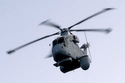 Thales to provide helicopter radar and computers for Royal Navy Merlin surveillance helicopters Thales to provide helicopter radar and computers for Royal Navy Merlin surveillance helicopters