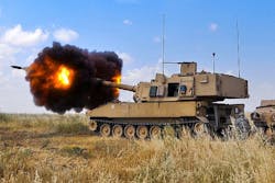 BAE Systems to upgrade more Paladin 155-millimeter artillery systems with digital fire control