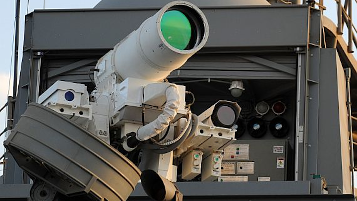 Worldwide directed-energy weapons market to reach $24.31 billion over the next five years