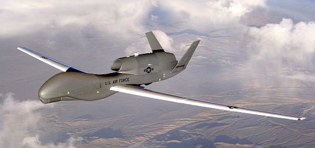 Northrop Grumman to refine radar software for Global Hawk ground and airborne surveillance UAV