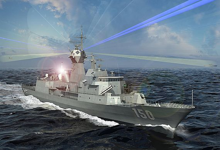 Raytheon developing shipboard antennas to handle radar, communications, and EW simultaneously