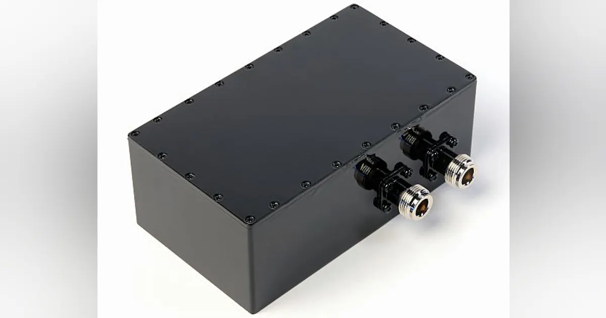Rugged RF and microwave bandpass filter for defense applications ...