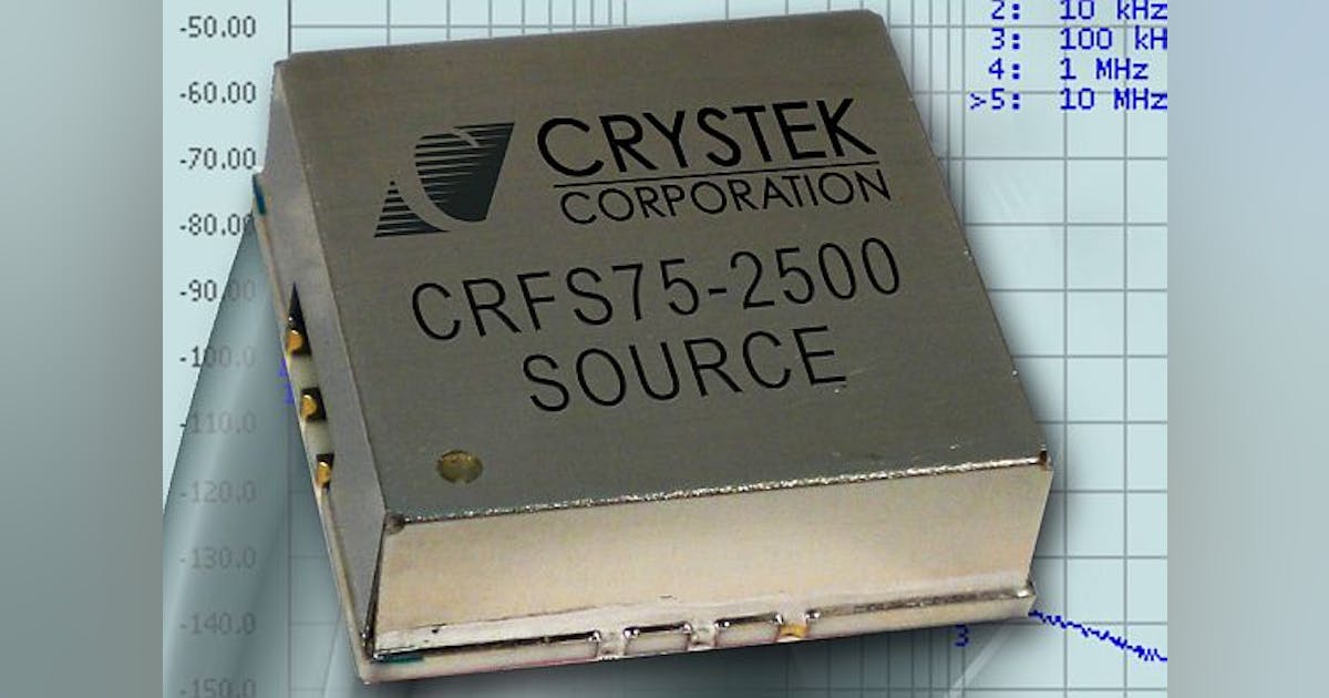 RF and microwave 2.5 GHz phase locked clock source for avionics and ...