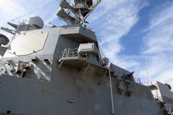 Lockheed Martin chooses antenna array panels from Cobham for SEWIP shipboard EW systems Lockheed Martin chooses antenna array panels from Cobham for SEWIP shipboard EW systems