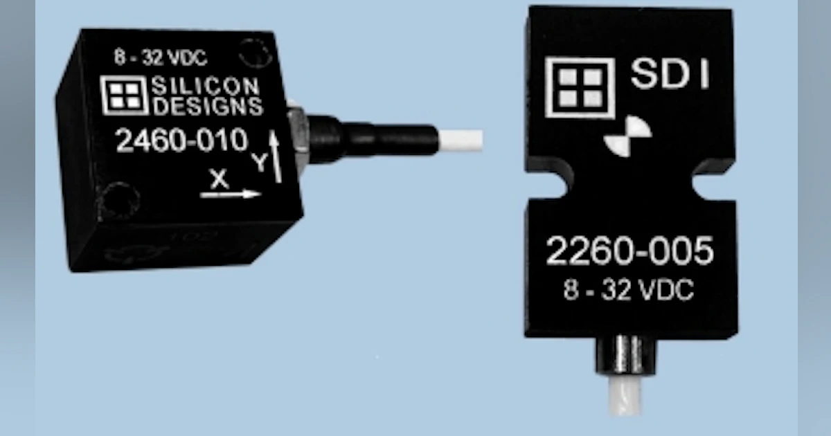 Mems Accelerometer Module Silicon Designs debuts 60 Series universal MEMS capacitive ...