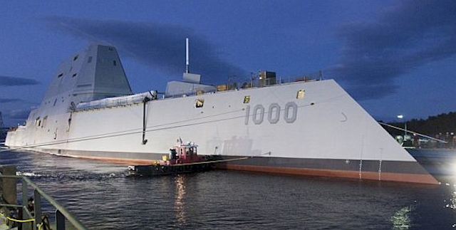 Zumwalt Destroyer 15 Sept 2015