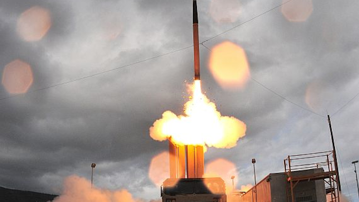 Lockheed Martin to build 20 THAAD missle defense rockets to counter incoming ballistic missiles