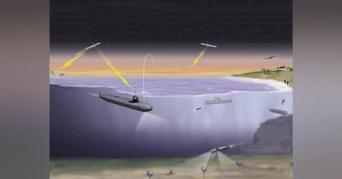 Uav Using Asw DARPA taps three companies to develop low-power, non-acoustic ASW ...