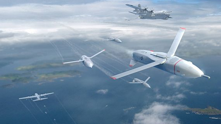 DARPA lets research contract for Gremlins program to launch overwhelming drone swarms