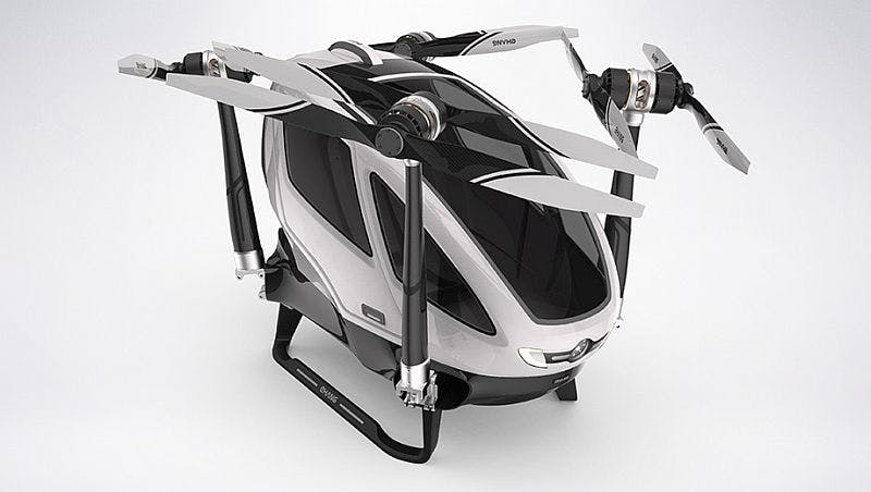 EHang 184 autonomous aerial vehicle Military Aerospace