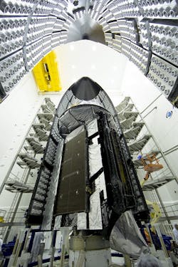 Muos Satellite Encapsulated In Launch Vehicle Payload Fairing 9151898179 O Muos Satellite Encapsulated In Launch Vehicle Payload Fairing 9151898179 O