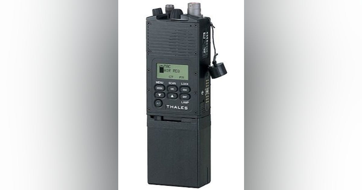 Thales offers software upgrade to give AN/PRC-148 JTRS Thales offers software upgrade to give AN/PRC-148 JTRS