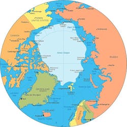 Polar Map 3 March 2015
