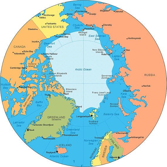 Polar Map 3 March 2015
