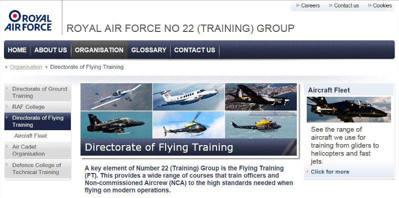 Raf Flying Training