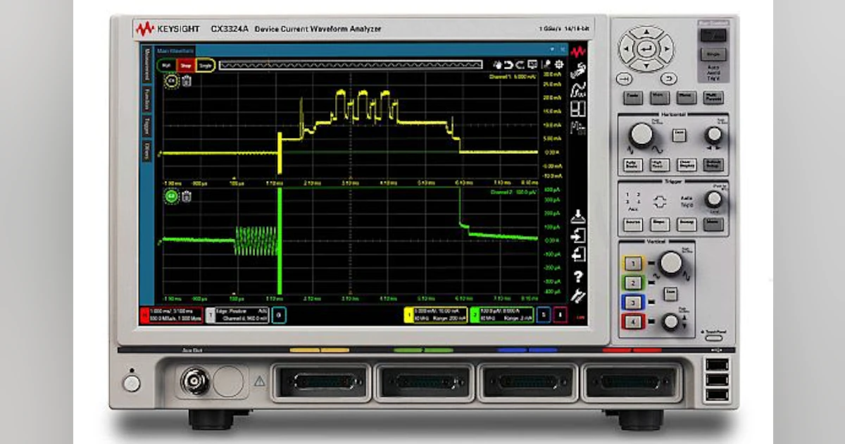 Transient current waveform analyzer for test and measurement introduced ...