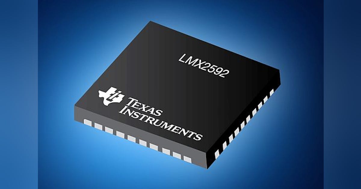 Texas Instruments wideband frequency synthesizer for military ...