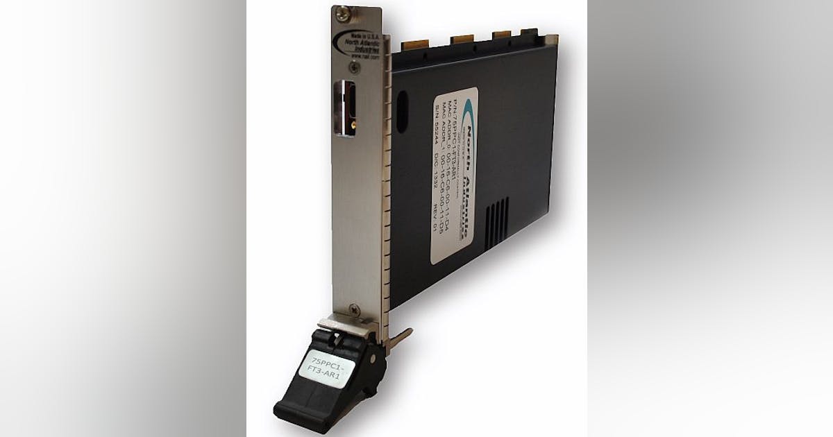 3U CompactPCI single-board computer for military and avionics ...