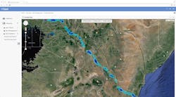 Screenshot Savi Insight Corridor Risk Maps Imac