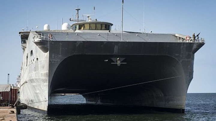 Navy prepares to build 12th expeditionary fast transport (EPF) vessel for battle-front maneuver