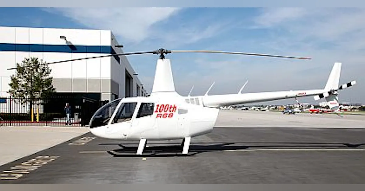 Army R66 Robinson Helicopter enters into 10-year contract, continues powering ...