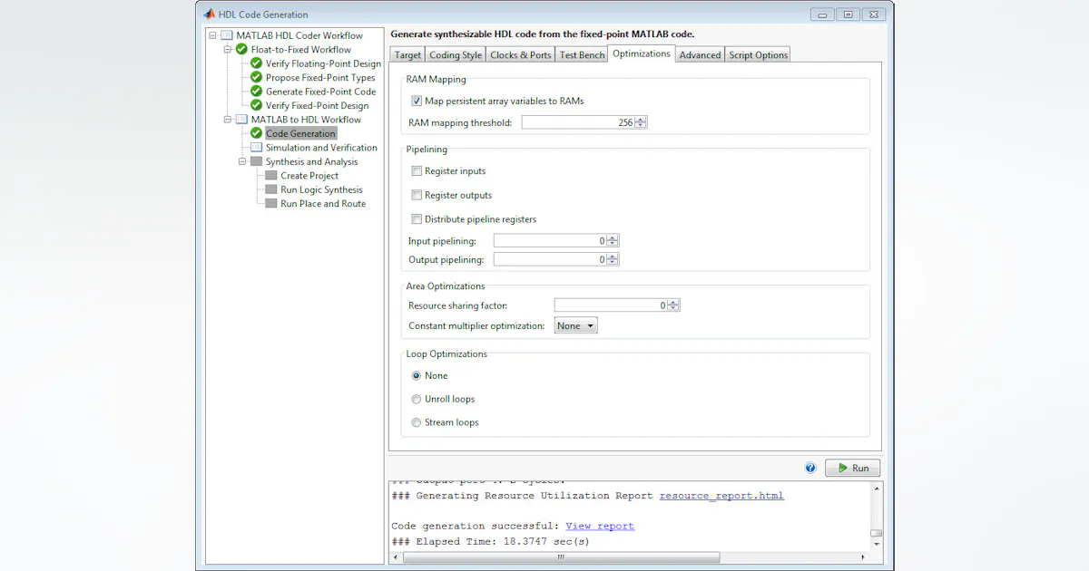 Matlab Hdss MathWorks debuts HDL code generation, verification across MATLAB ...
