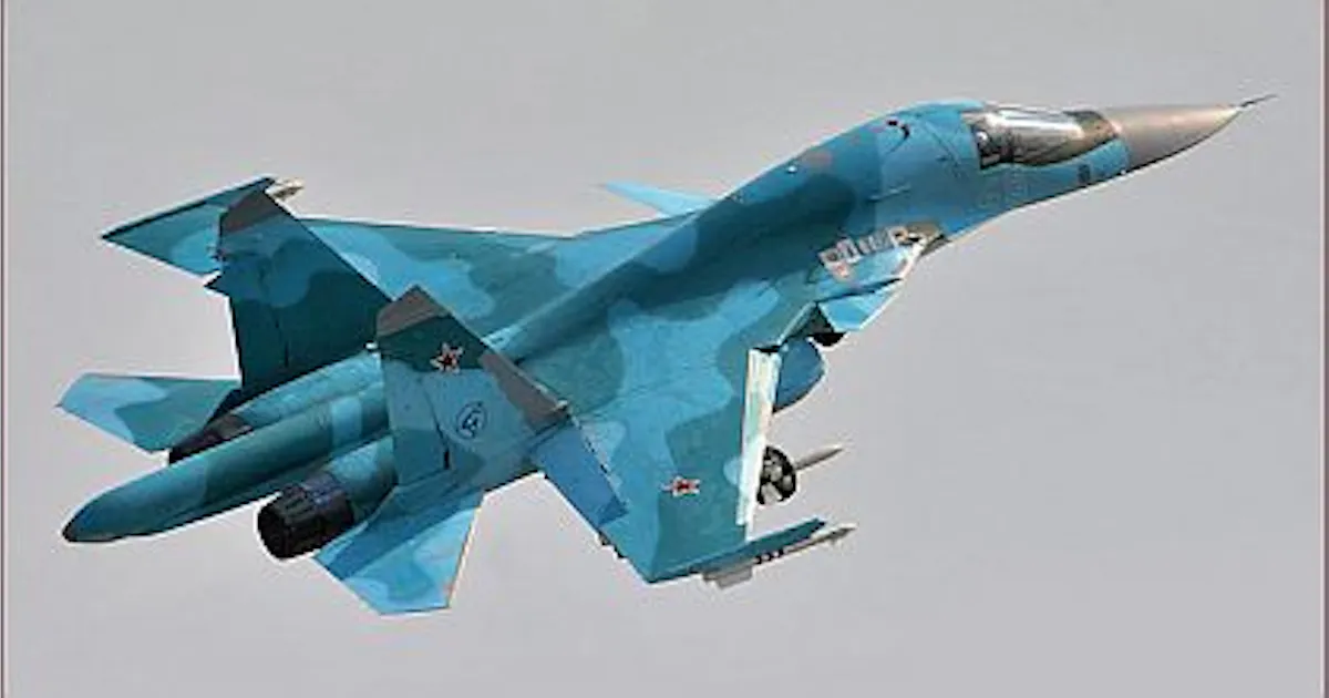 Su 92 Sukhoi gets contract to build latest lot of Su-34 jet fighter bombers ...