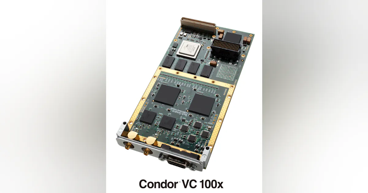 Tech Source introduces Condor VC 100x for video capture, compression at ...