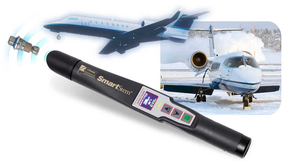 FAA Certifies Crane SmartStem Wireless Tire Pressure System For FAA Certifies Crane SmartStem Wireless Tire Pressure System For