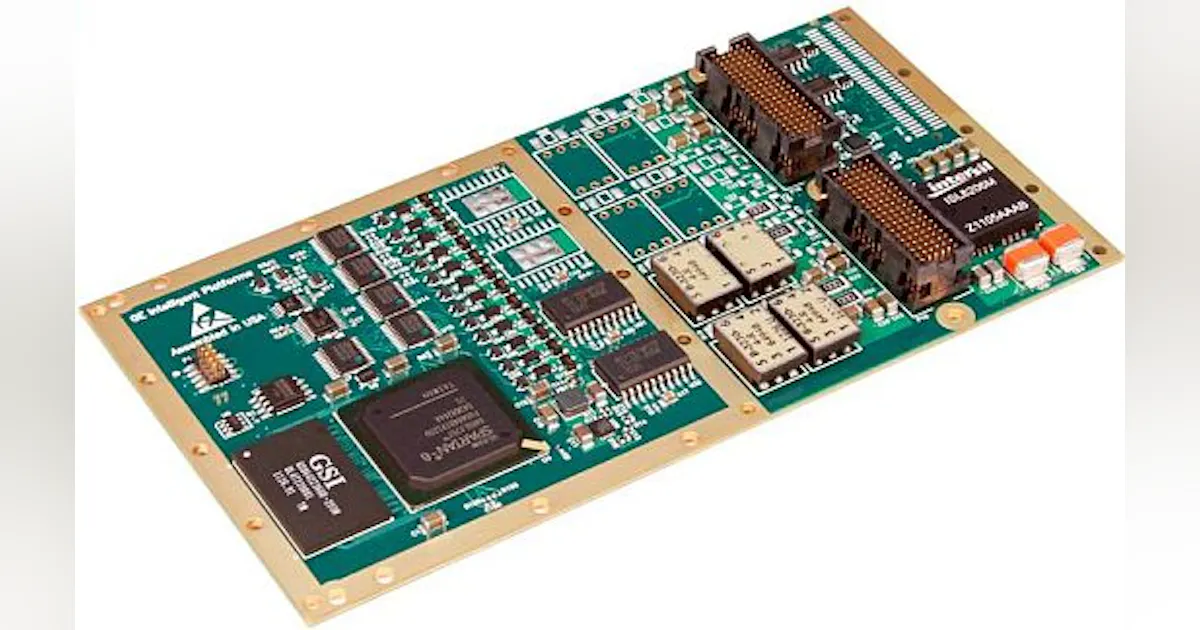 Avionic Electronic Module Avionics multi-protocol I/O module for labs, flight simulators, and ...