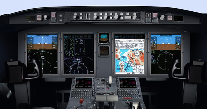 Rockwell Collins Pro Line 21 integrated display system avionics