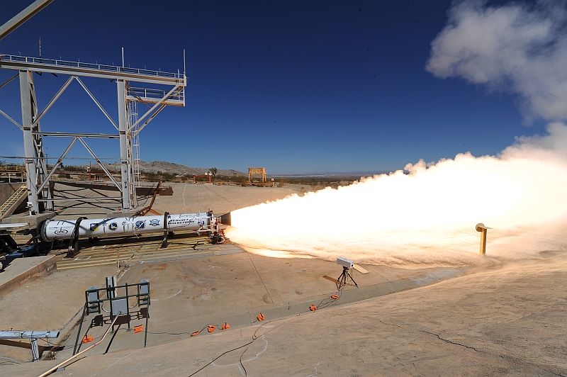 Aerojet Rocketdyne tests rocket motor for Low Earth Orbiting