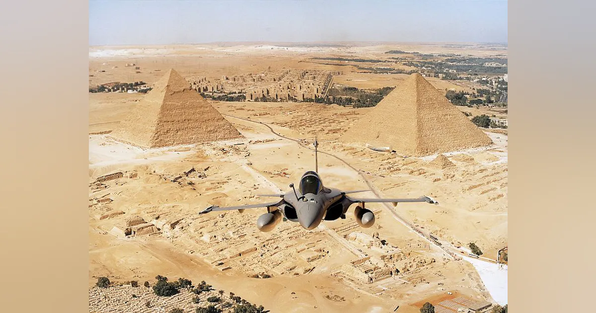 Egypt to equip forces with Dassault Rafale combat aircraft with Thales ...
