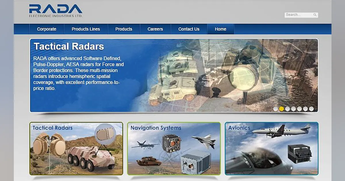 U.S. military evaluates RADA tactical multi-mission hemispheric radar ...